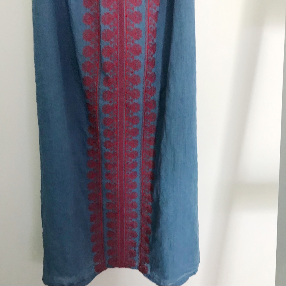 Madewell Indigo Mercado Dress Size XS - Picture 7 of 11